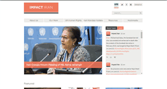 Desktop Screenshot of impactiran.org